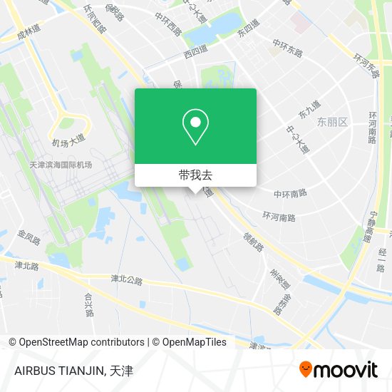 AIRBUS TIANJIN地图