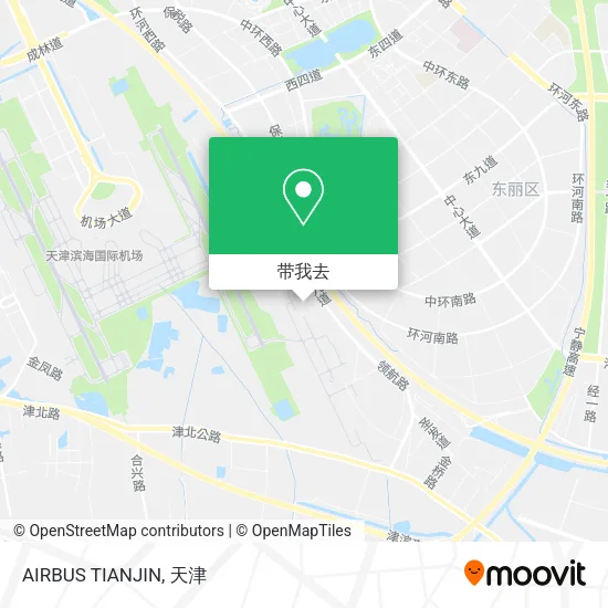 AIRBUS TIANJIN地图