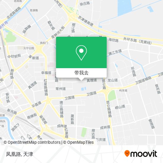 凤凰路地图