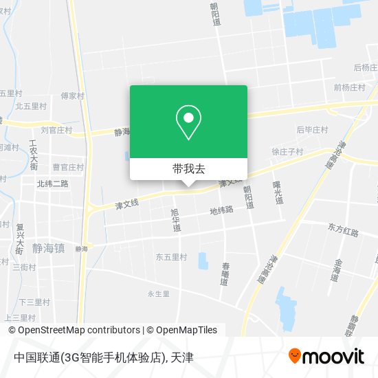 中国联通(3G智能手机体验店)地图