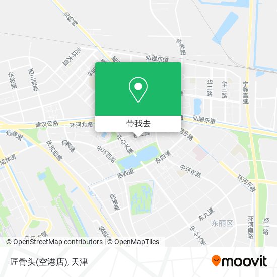 匠骨头(空港店)地图