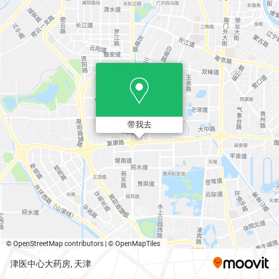 津医中心大药房地图