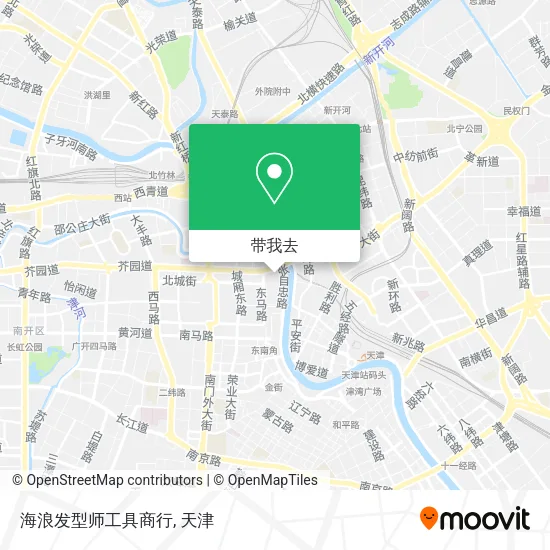 海浪发型师工具商行地图