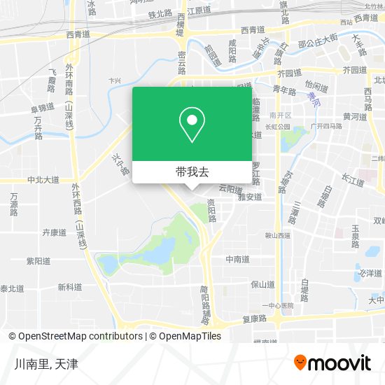 川南里地图