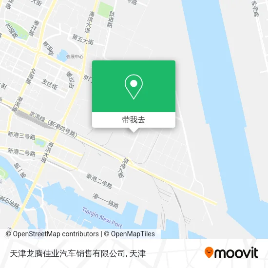 天津龙腾佳业汽车销售有限公司地图