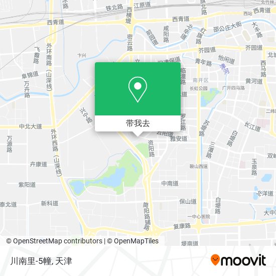 川南里-5幢地图