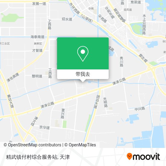 精武镇付村综合服务站地图