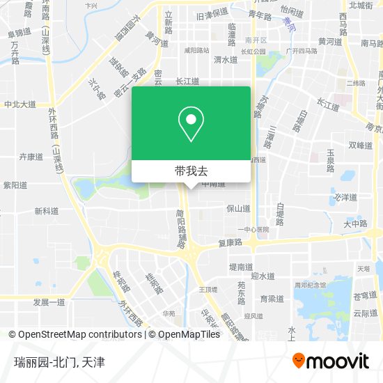 瑞丽园-北门地图
