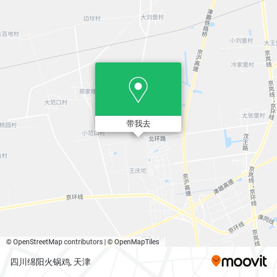 四川绵阳火锅鸡地图