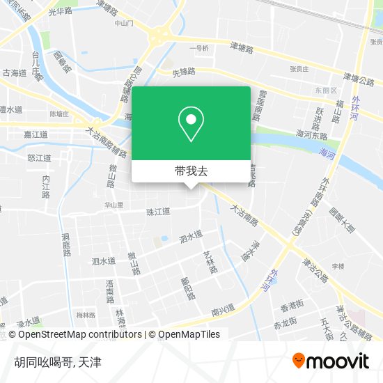 胡同吆喝哥地图