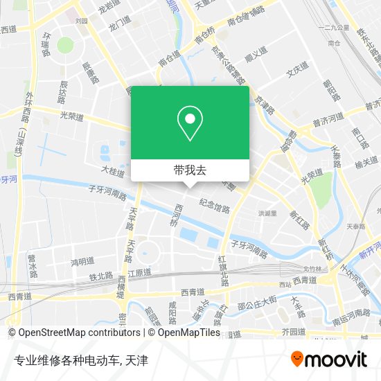 专业维修各种电动车地图
