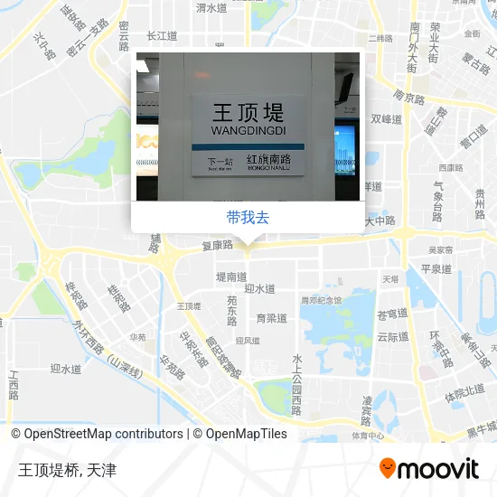 王顶堤桥地图