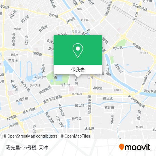 曙光里-16号楼地图
