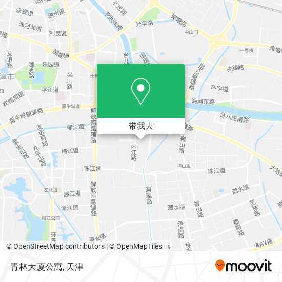 青林大厦公寓地图