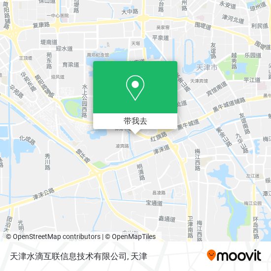 天津水滴互联信息技术有限公司地图