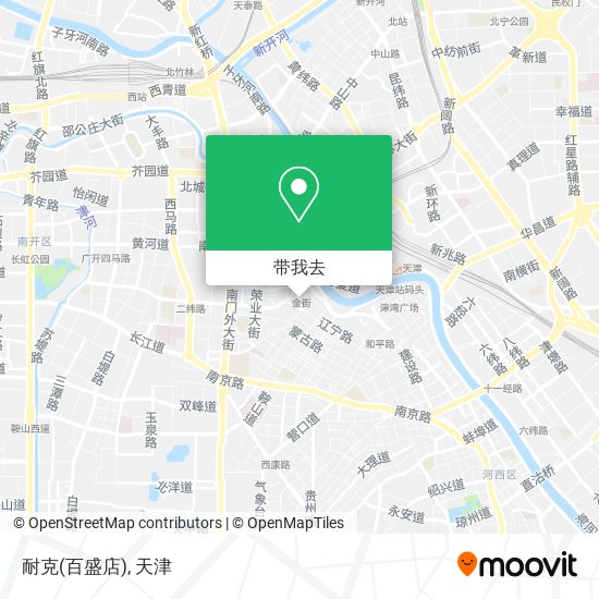 耐克(百盛店)地图