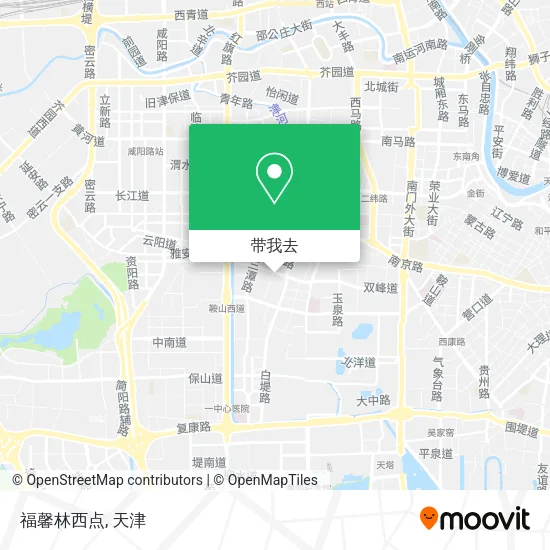福馨林西点地图