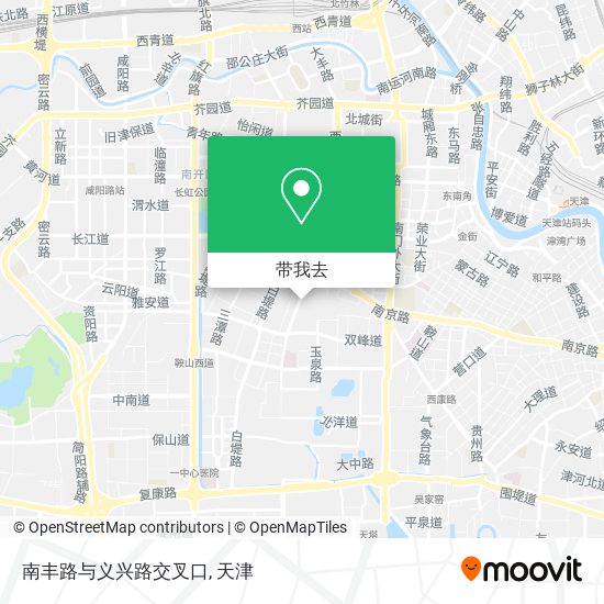 南丰路与义兴路交叉口地图
