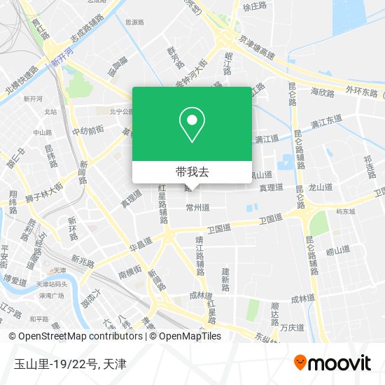玉山里-19/22号地图