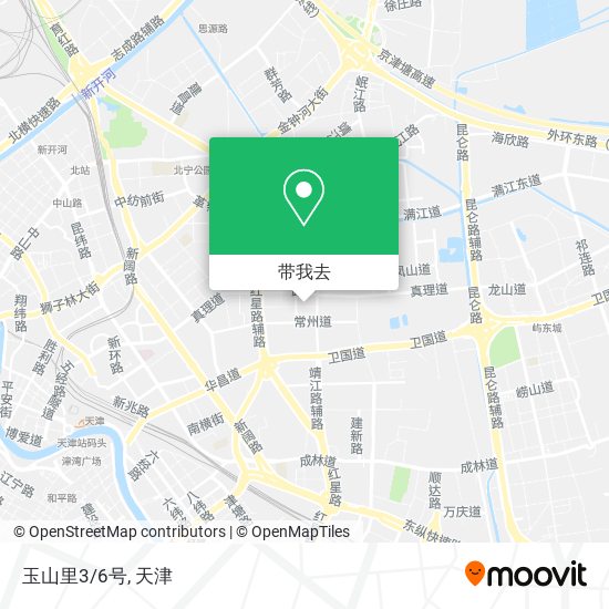 玉山里3/6号地图