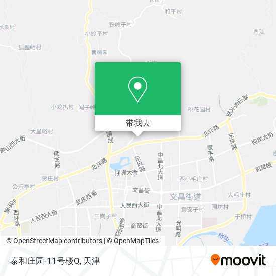 泰和庄园-11号楼Q地图