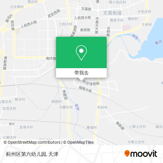 蓟州区第六幼儿园地图