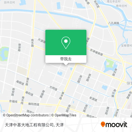 天津中基大地工程有限公司地图
