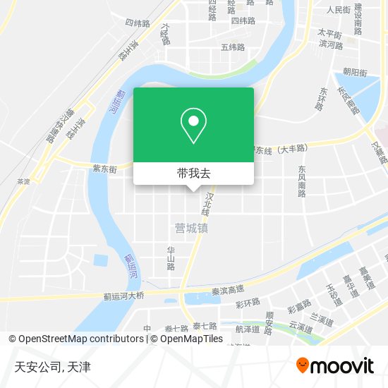天安公司地图
