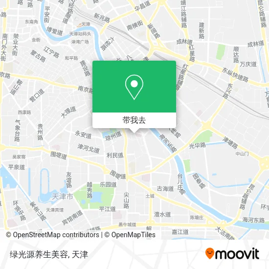 绿光源养生美容地图