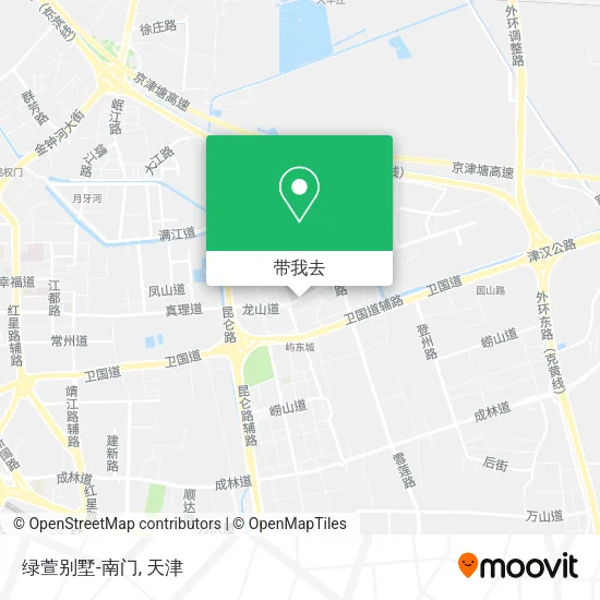 绿萱别墅-南门地图