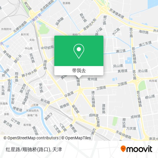 红星路/顺驰桥(路口)地图