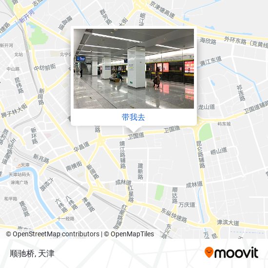 顺驰桥地图