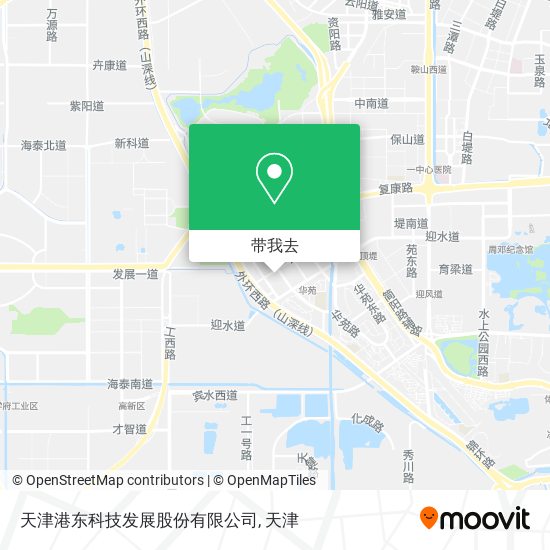 天津港东科技发展股份有限公司地图