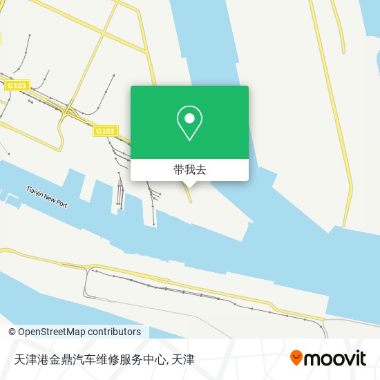 天津港金鼎汽车维修服务中心地图