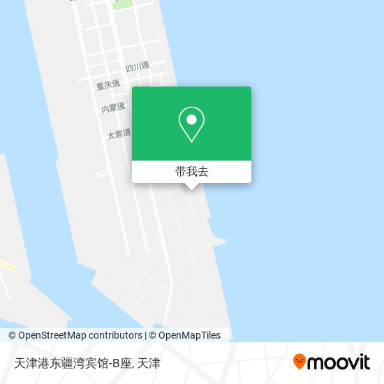 天津港东疆湾宾馆-B座地图