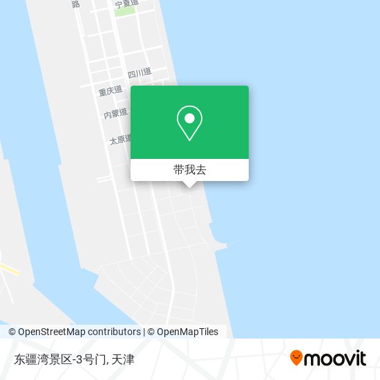 东疆湾景区-3号门地图