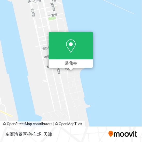 东疆湾景区-停车场地图