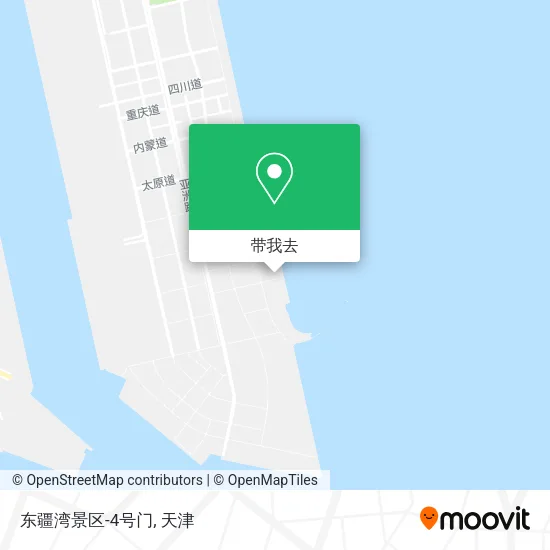 东疆湾景区-4号门地图