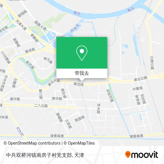 中共双桥河镇南房子村党支部地图