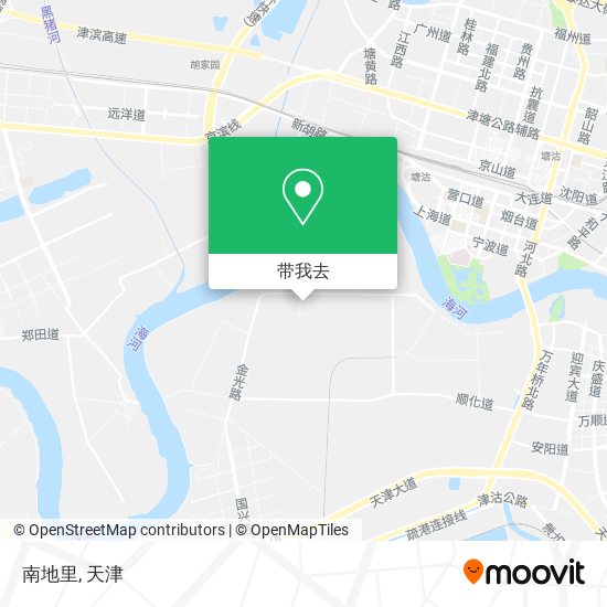 南地里地图