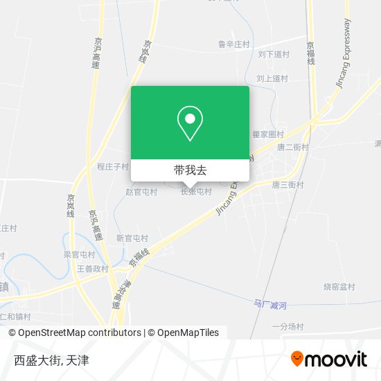 西盛大街地图