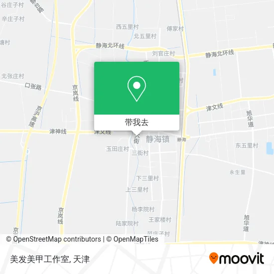 美发美甲工作室地图
