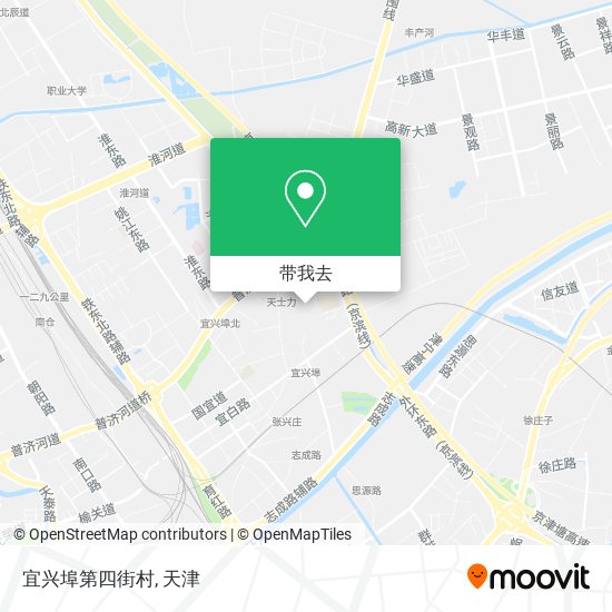 宜兴埠第四街村地图