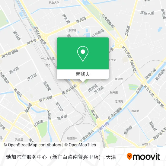 驰加汽车服务中心（新宜白路南普兴里店）地图