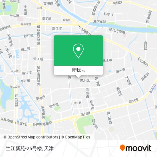 兰江新苑-25号楼地图