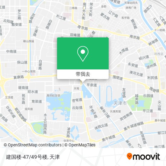 建国楼-47/49号楼地图
