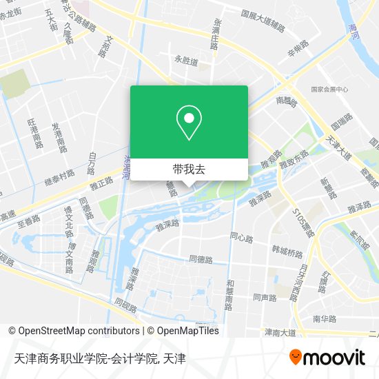 天津商务职业学院-会计学院地图
