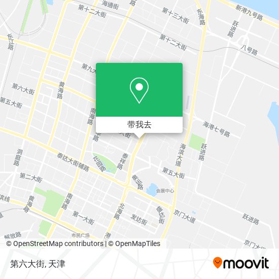 第六大街地图