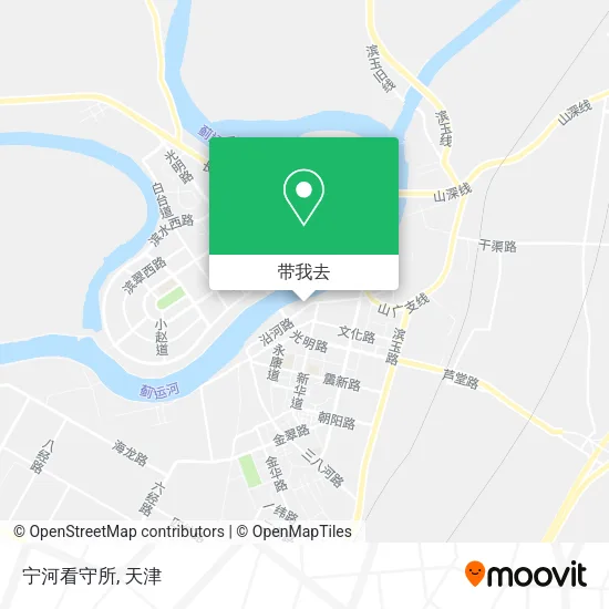 宁河看守所地图