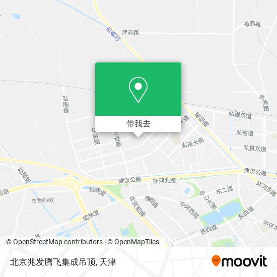 北京兆发腾飞集成吊顶地图